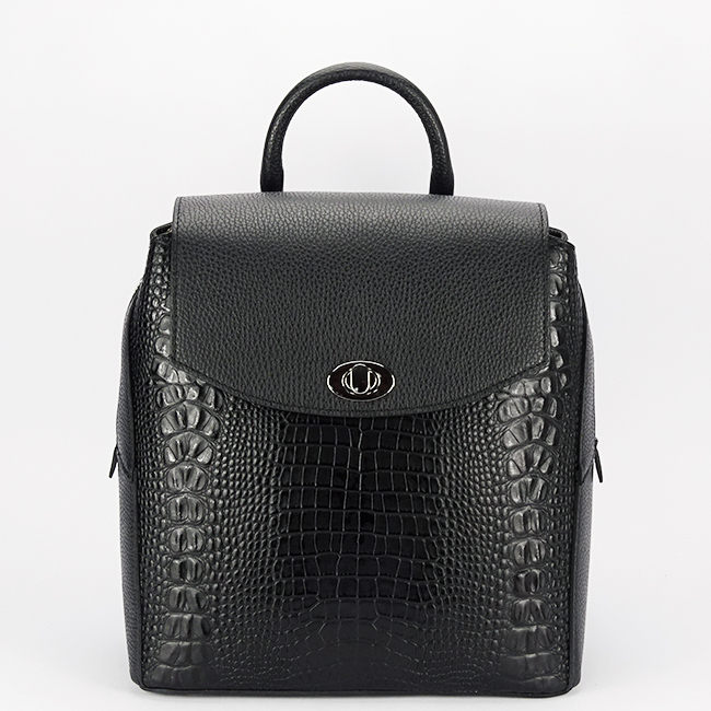 Rucsac 2 in 1 negru din piele naturala 6548-36 123