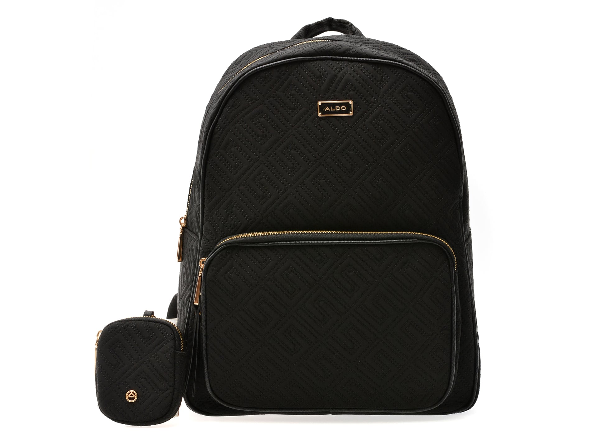 Rucsac ALDO negru, FARALY 001, din material textil