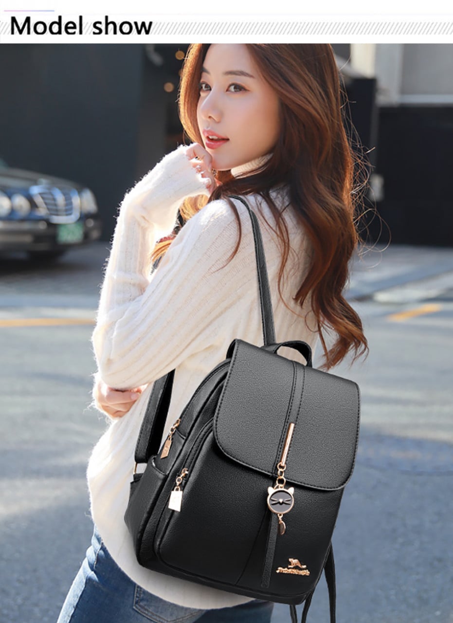 Rucsac dama Adelaide GT2200, Negru - poza 2