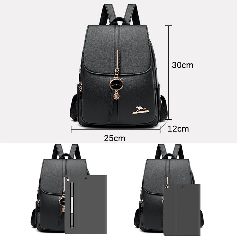 Rucsac dama Adelaide GT2200, Negru - poza 3