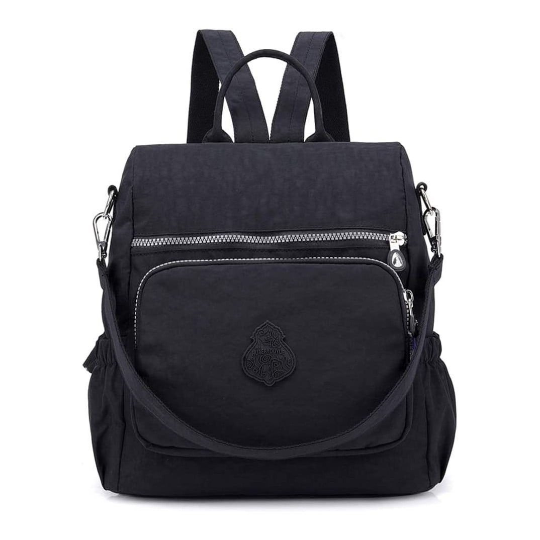 Rucsac dama Aila GT1842, antifurt, material textil, negru - poza 1