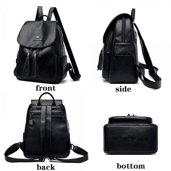 Rucsac dama, Amanda GT555, model negru - poza 5