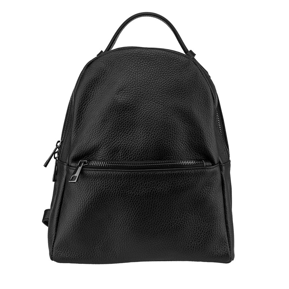 Rucsac damă din piele naturala negru Mini one