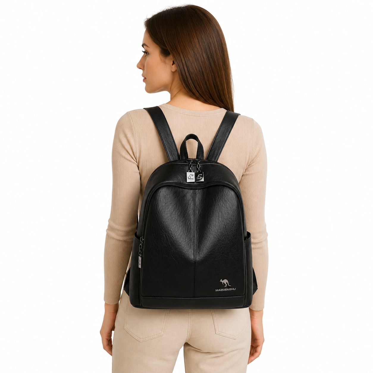 Rucsac dama, Gina GT746, negru - poza 2