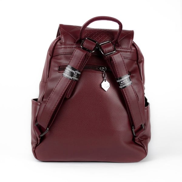 Rucsac dama, Greta GT742, bordo - poza 3
