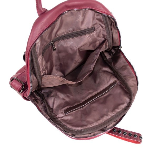 Rucsac dama Hayden GT1338, bordo - poza 4
