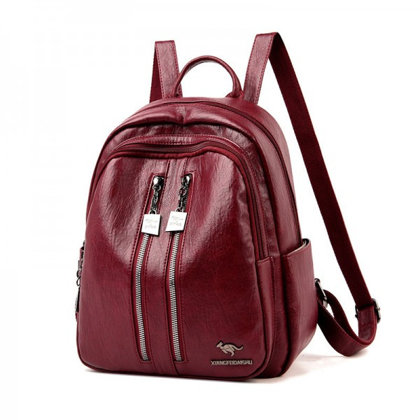 Rucsac dama Hudson GT1330, bordo - poza 3