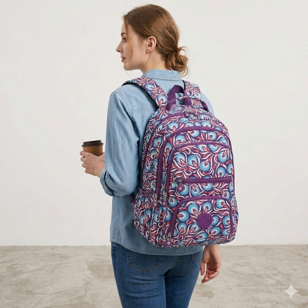 Rucsac dama, Isoldeia GT3664, Multicolor - poza 2