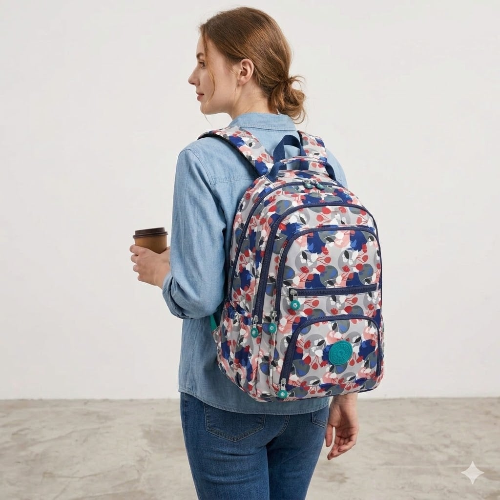 Rucsac dama, Isoldeia GT3665, Multicolor - poza 2
