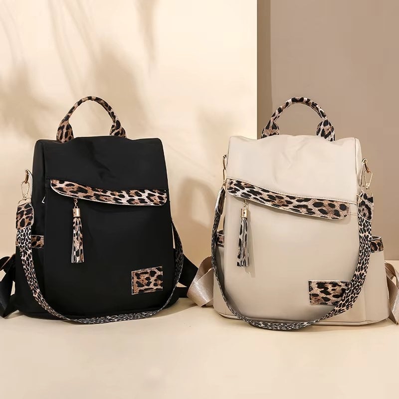 Rucsac dama, Iulissa GT3764, antifurt, Negru - poza 3