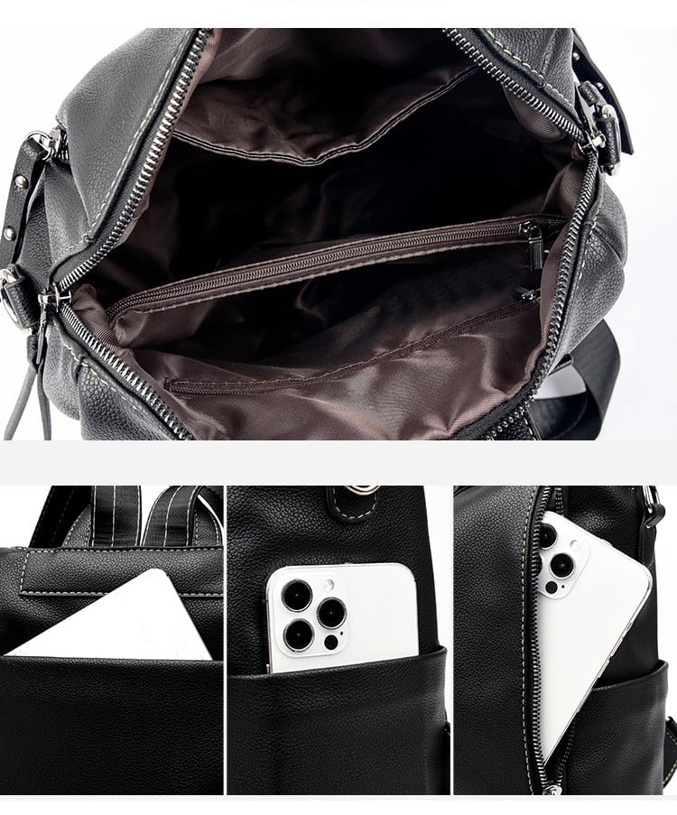 Rucsac dama Lidia GT2177, Maro - poza 4