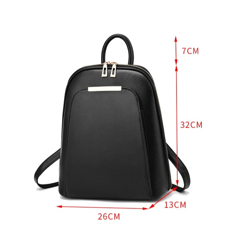 Rucsac dama, Romilly GT2493, Negru - poza 4