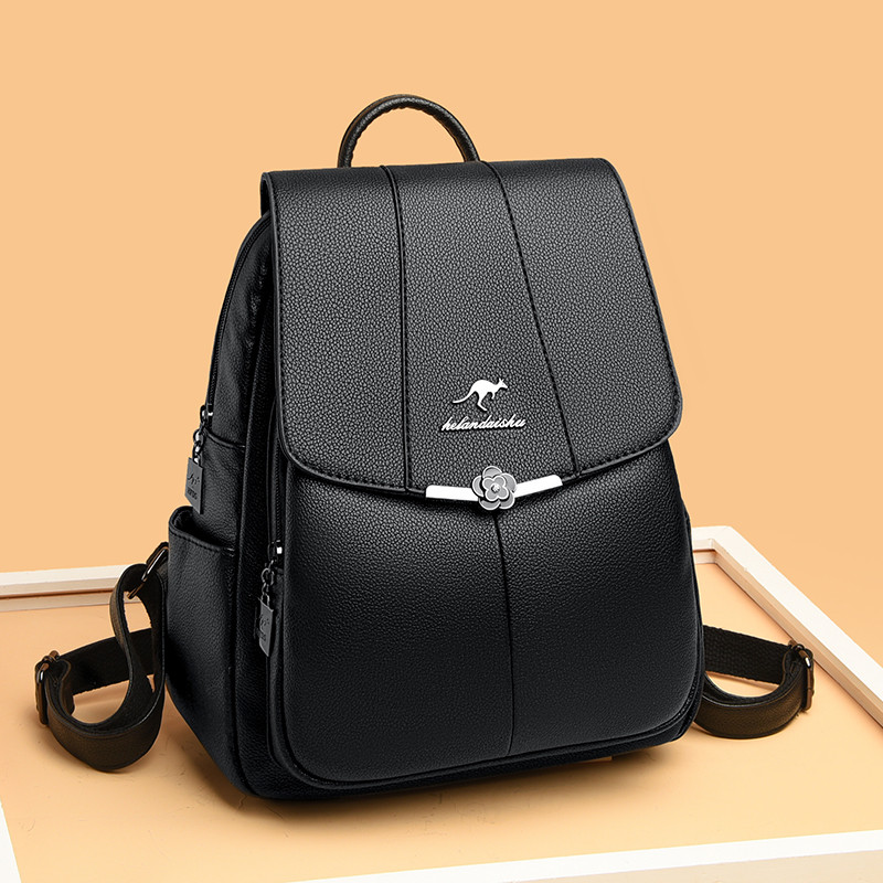 Rucsac dama Rosalyn, GT1901, model negru - poza 3