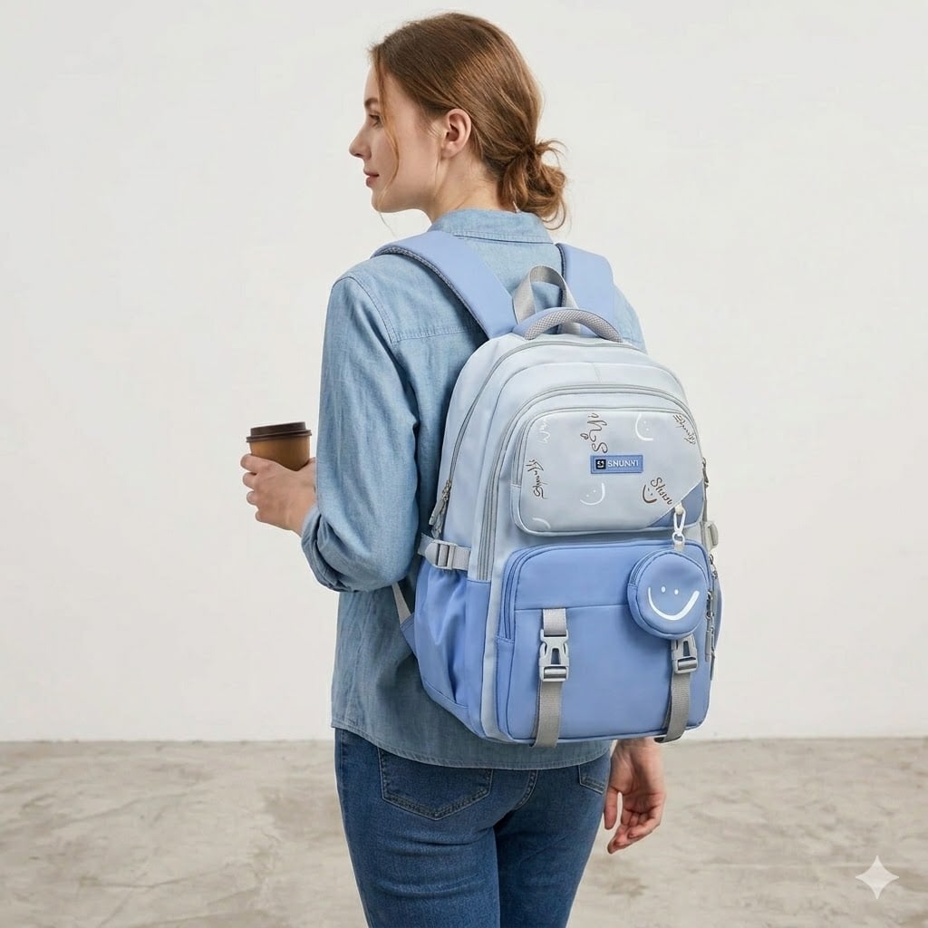 Rucsac dama, Sabira GT3671, Albastru - poza 2
