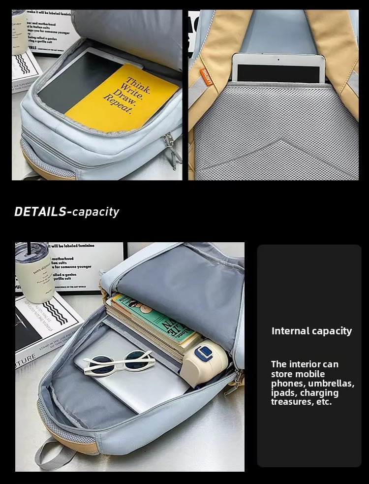 Rucsac dama, Sabira GT3671, Albastru - poza 4