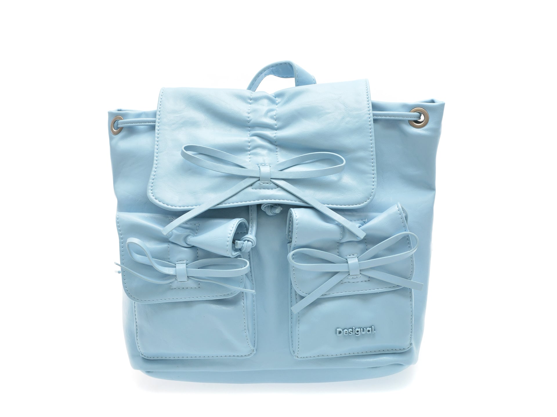 Rucsac DESIGUAL albastru, SAKP45, din piele ecologica