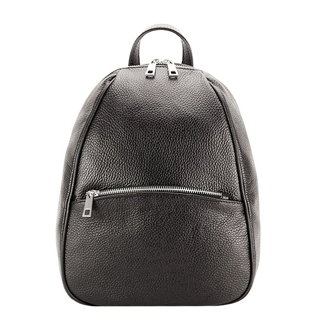 Rucsac din piele naturala negru Lili 121