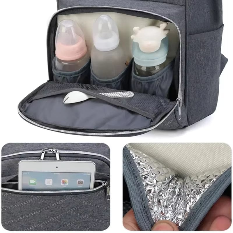 Rucsac multifunctional pentru mamici, Mavina GT3694, Albastru - poza 3