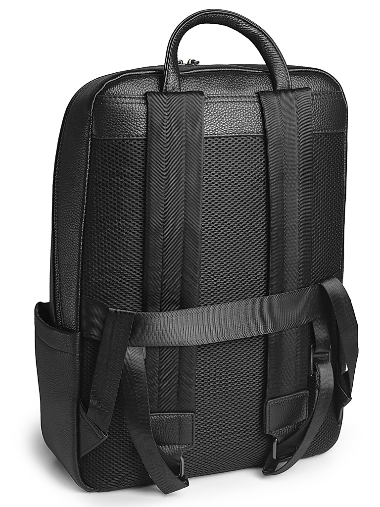 Rucsac pentru barbati, 30029-3, piele naturala, Negru - poza 3