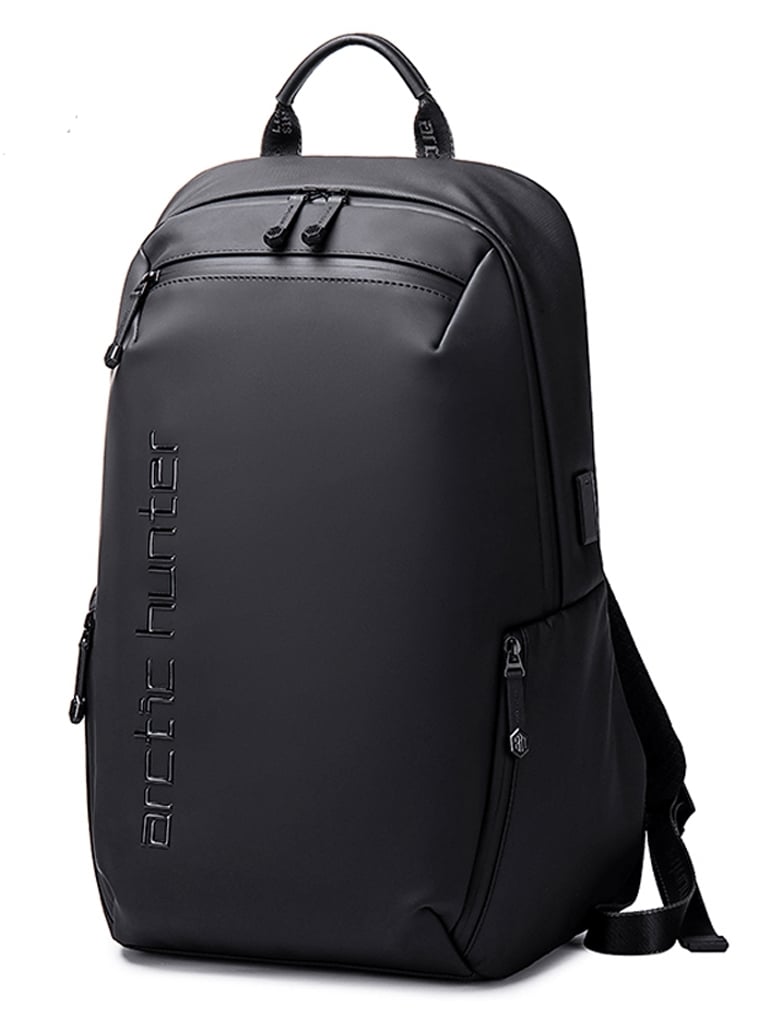 Rucsac pentru barbati, B00423, port USB, Negru - poza 4