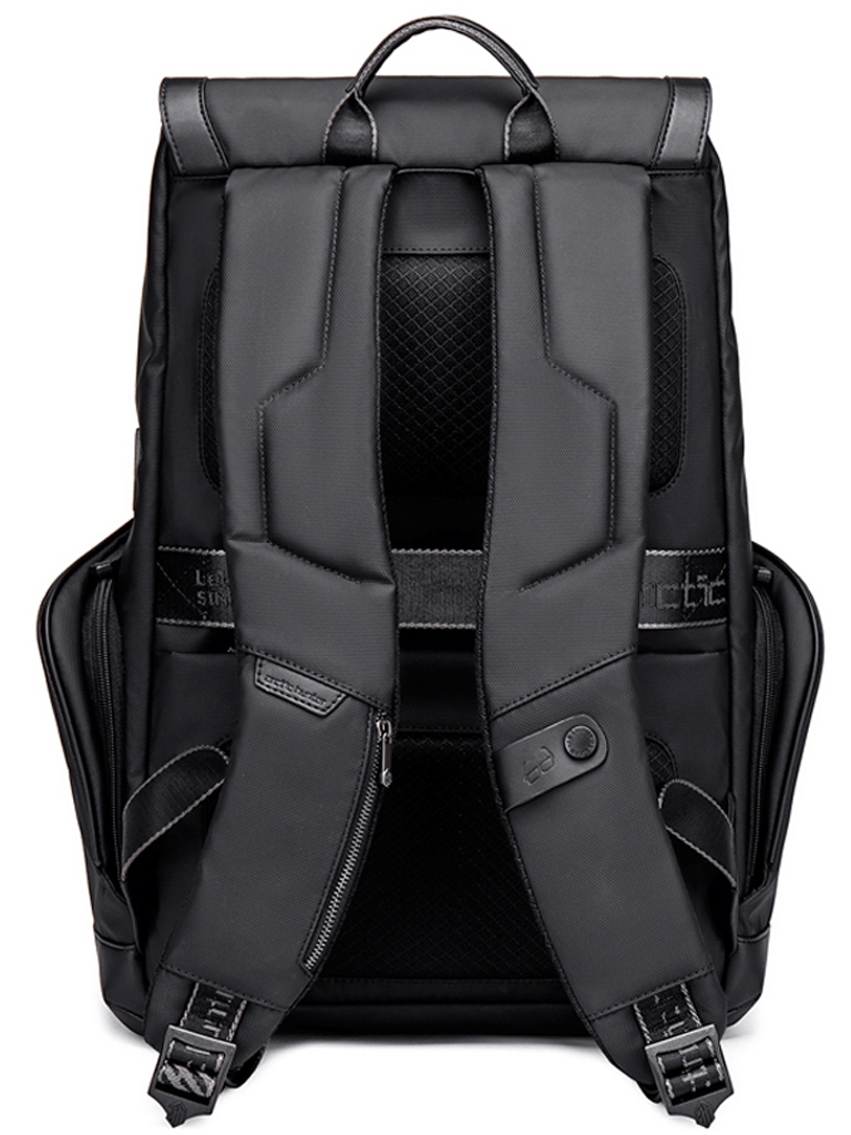 Rucsac pentru barbati, B00428, model urban, Negru - poza 4