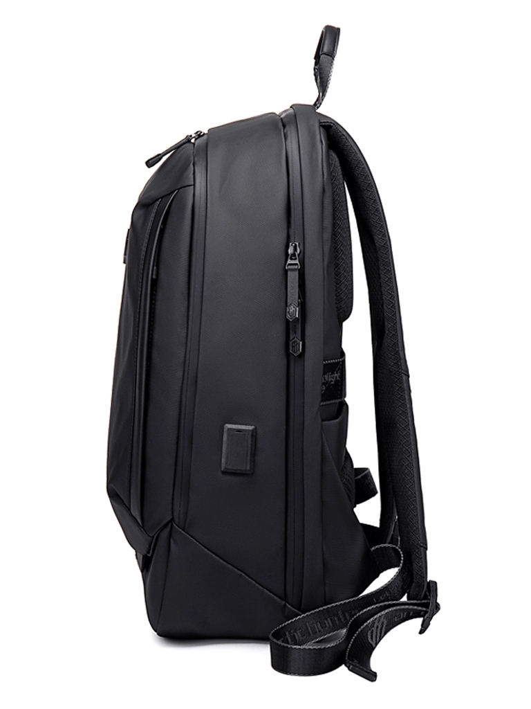 Rucsac pentru barbati, B00443, port USB, Negru - poza 4