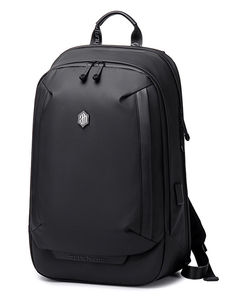 Rucsac pentru barbati, B00443, port USB, Negru - poza 5