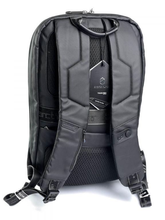 Rucsac pentru barbati, B00451, model urban, Negru - poza 4