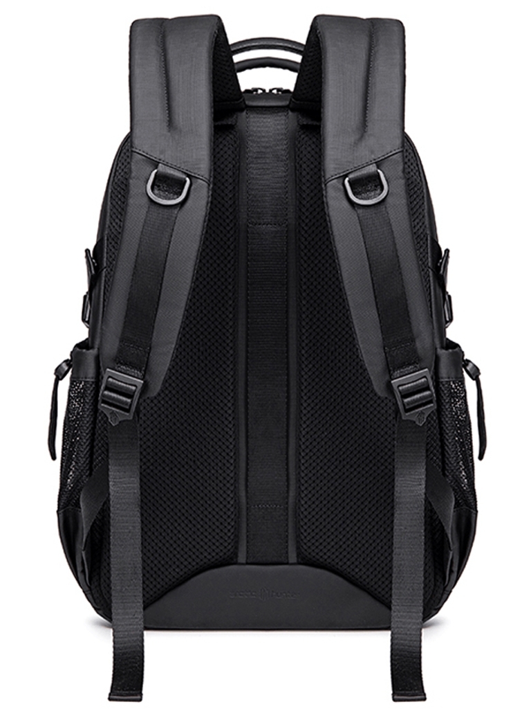 Rucsac pentru barbati, B00530, model urban, Negru - poza 3