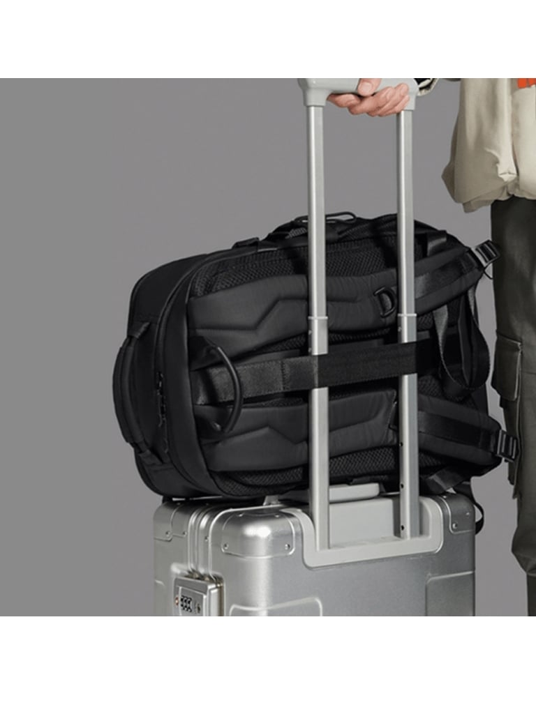 Rucsac pentru barbati, B00530, model urban, Negru - poza 4