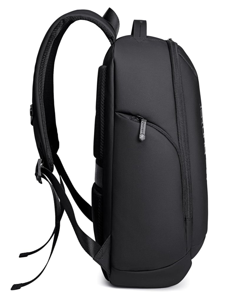 Rucsac pentru barbati, B00554, model urban, Negru - poza 4