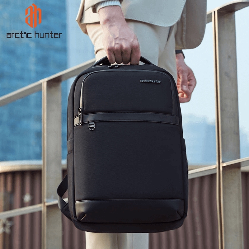 Rucsac pentru barbati, B00670, model urban, Negru - poza 2