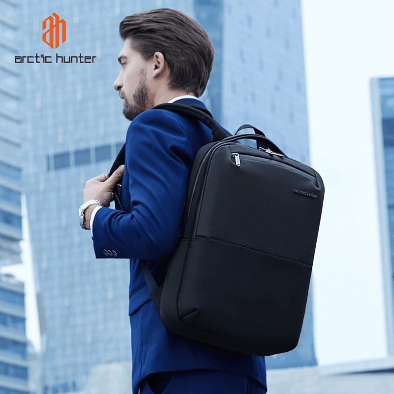 Rucsac pentru barbati, B00681, model urban, Albastru - poza 2
