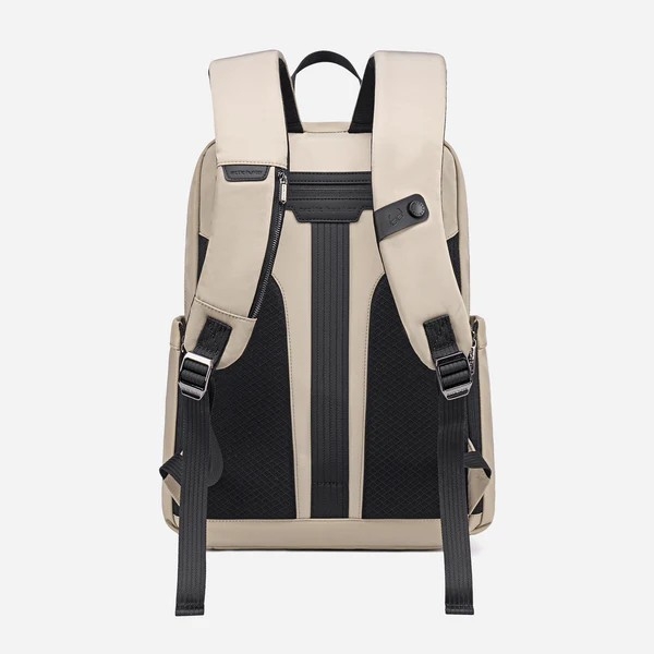 Rucsac pentru barbati, B00812, model urban, Bej - poza 4