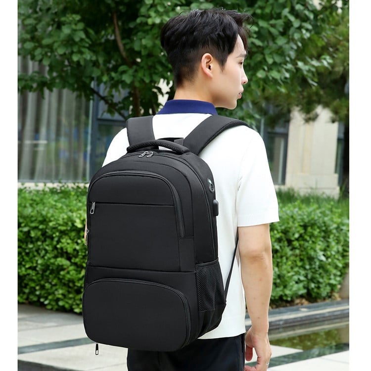 Rucsac pentru barbati, Edmund GT2135, Negru - poza 2