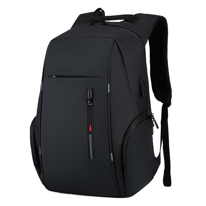 Rucsac pentru barbati Harvey GT1475, cu port USB, negru - poza 1