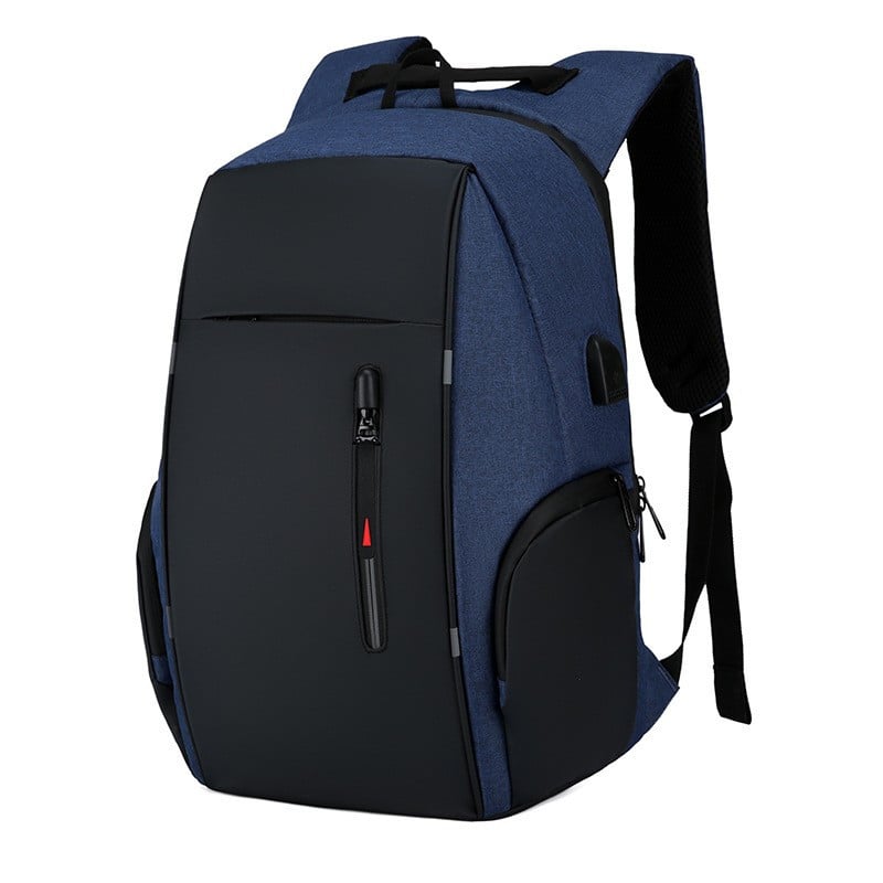 Rucsac pentru barbati Harvey GT1476, cu port USB, albastru - poza 1