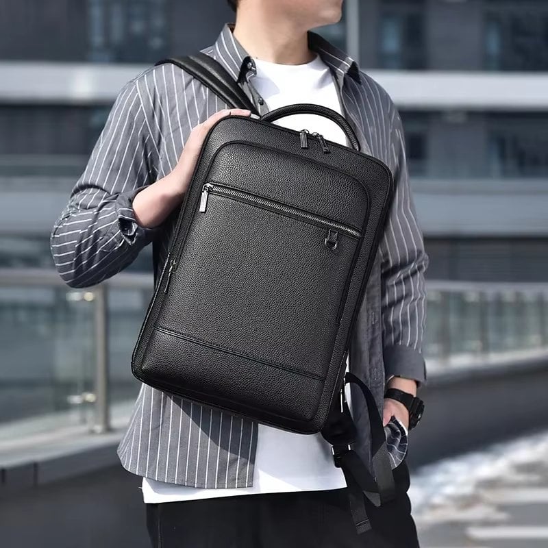 Rucsac pentru barbati, Jarek GT3640, port USB, Negru - poza 2