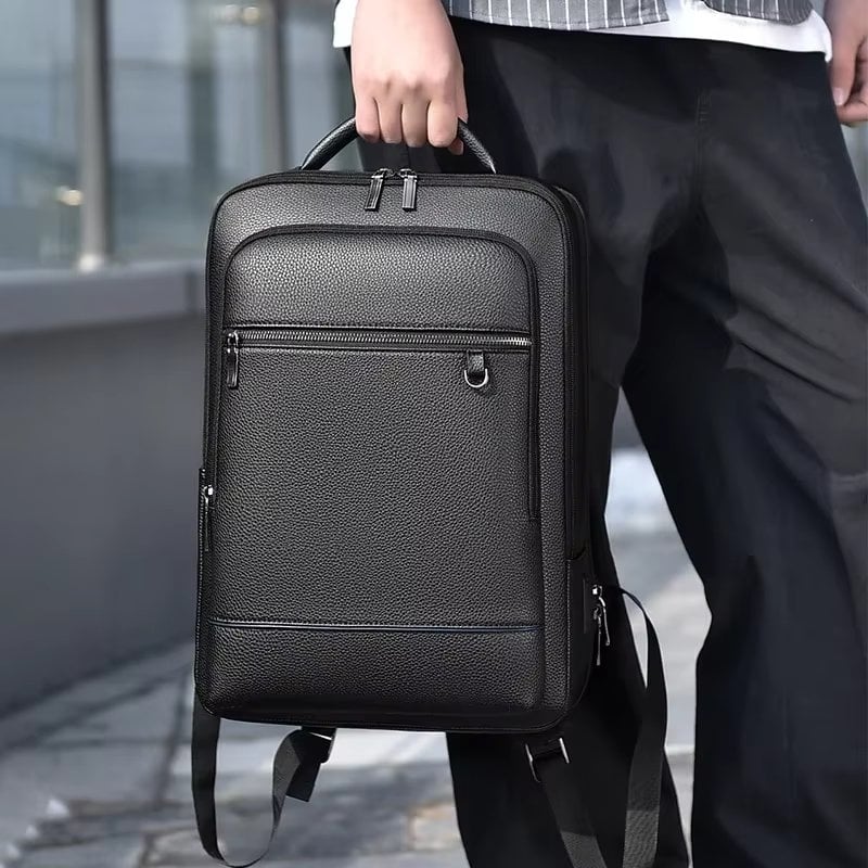 Rucsac pentru barbati, Jarek GT3640, port USB, Negru - poza 3