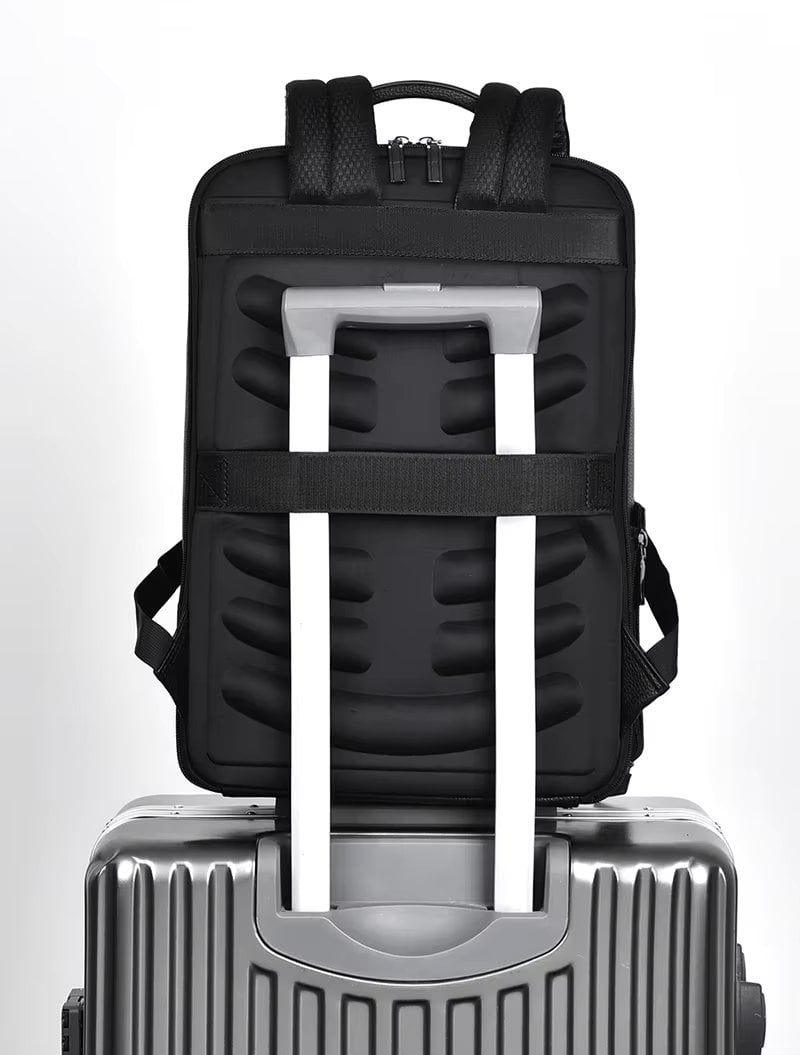 Rucsac pentru barbati, Jarek GT3640, port USB, Negru - poza 4