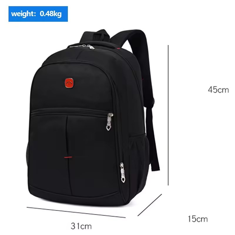 Rucsac pentru barbati, Leontis GT3212, Rosu/Negru - poza 5