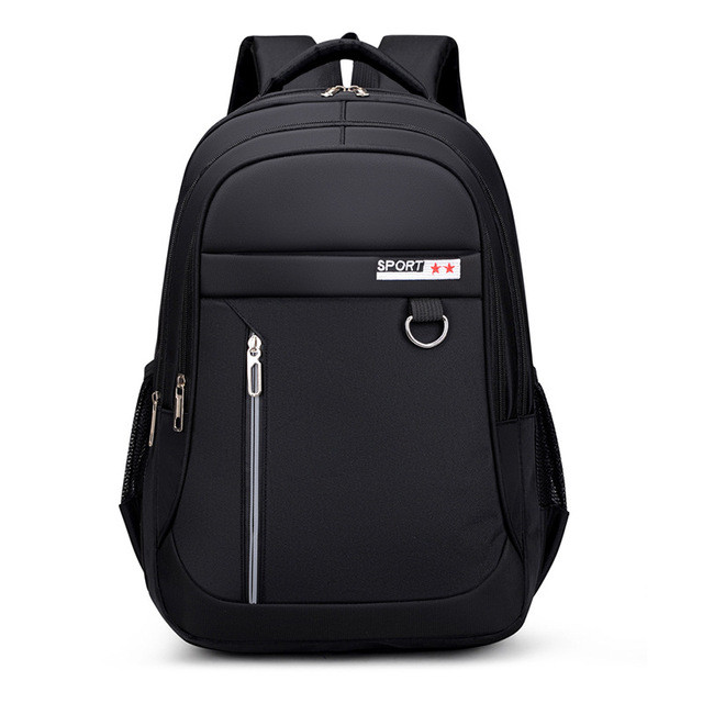 Rucsac pentru barbati, Louis GT2139, Negru/Alb
