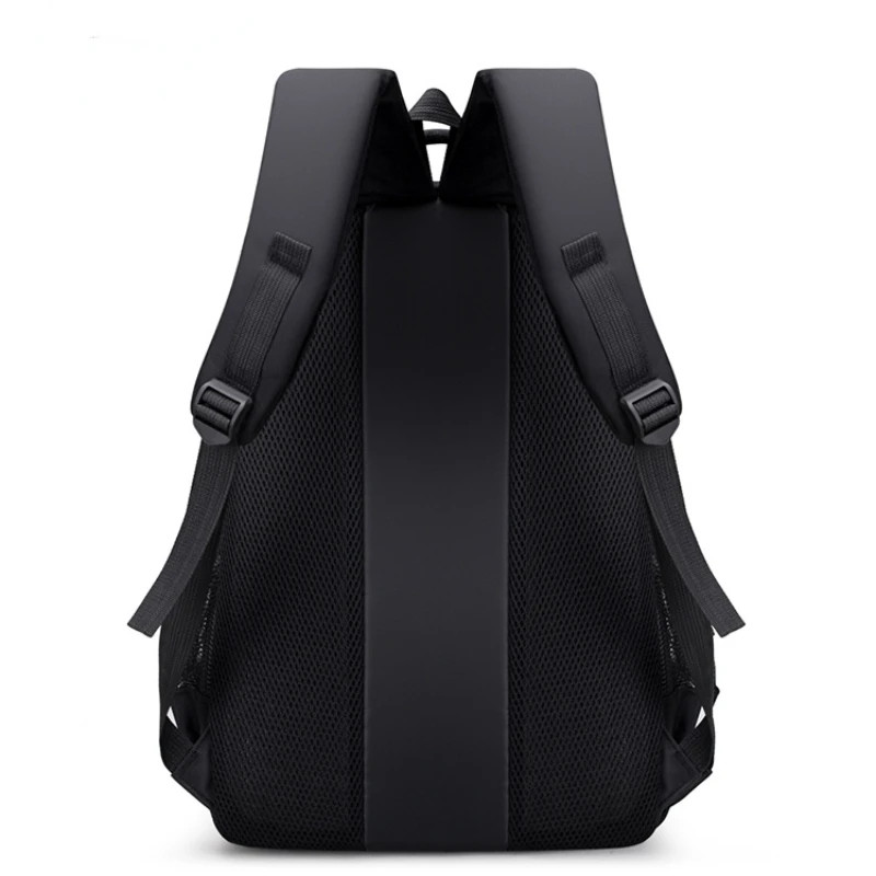 Rucsac pentru barbati, Louis GT2139, Negru/Alb - poza 3