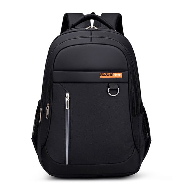 Rucsac pentru barbati, Louis GT2141, Negru/Portocaliu - poza 1