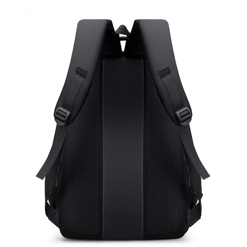 Rucsac pentru barbati, Louis GT2141, Negru/Portocaliu - poza 3