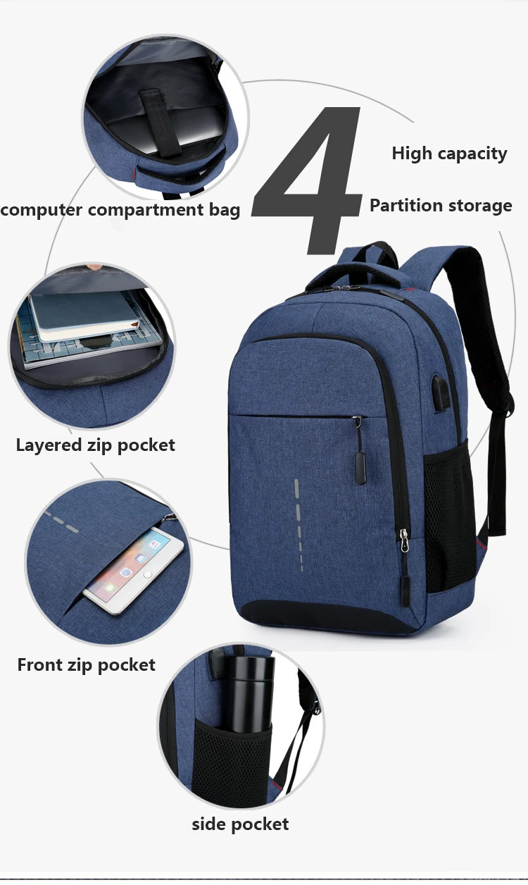 Rucsac pentru barbati, Rafael GT2144, Gri - poza 4