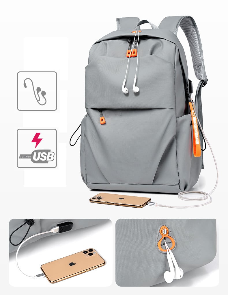 Rucsac unisex, Andreas GT2086, Negru - poza 4