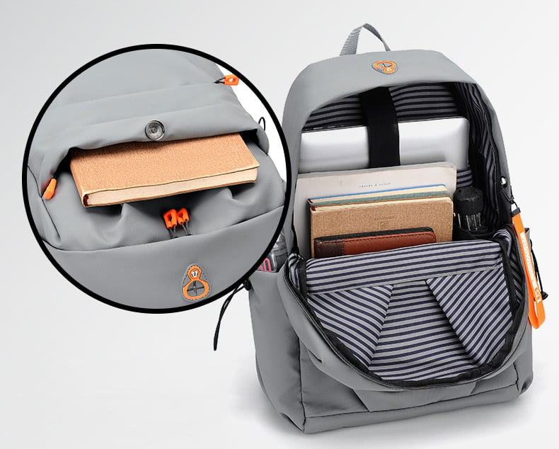 Rucsac unisex, Andreas GT2086, Negru - poza 5