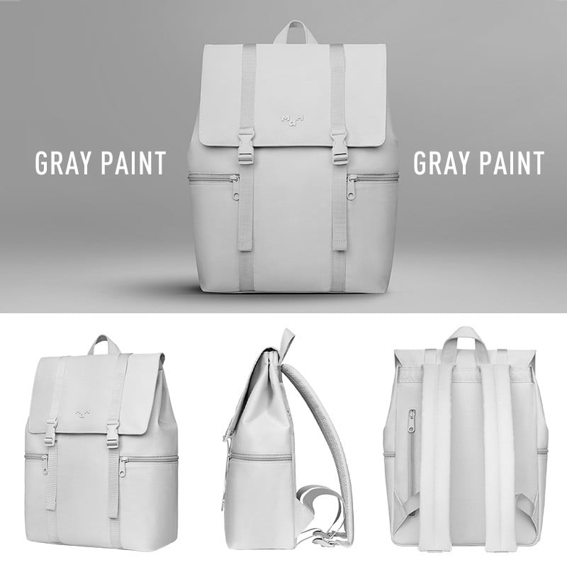 Rucsac unisex, Camille GT2322, Gri - poza 4