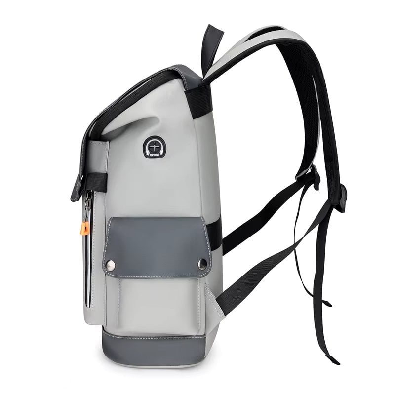 Rucsac unisex, Elandor GT3743, Gri - poza 4